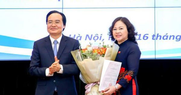 Bà Ngô Thị Minh giữ chức vụ Thứ trưởng Bộ GD - ĐT