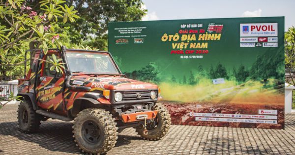 160 vận động viên trổ tài “Đua xe ô tô địa hình Việt Nam”