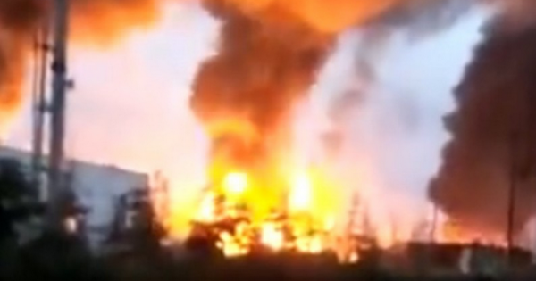 5 người chết trong vụ nổ khủng khiếp ở nhà máy hóa chất Trung Quốc