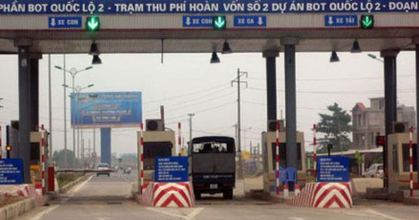 Đề xuất tạm dừng thu phí Dự án BOT Quốc lộ 2 Nội Bài - Vĩnh Yên