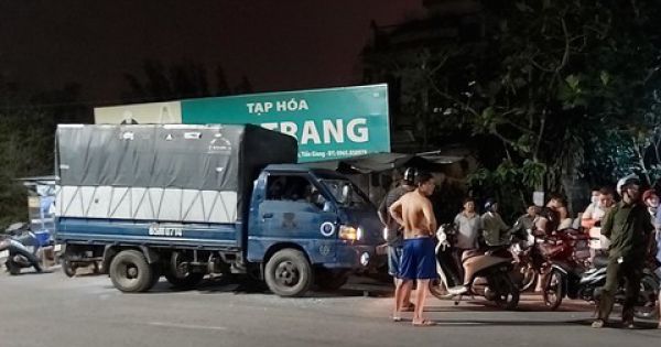 Truy bắt nhóm thanh niên chặn đầu đập phá xe tải ở Tiền Giang