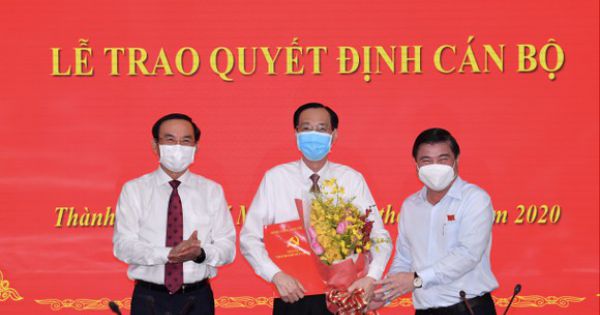 Ông Lê Thanh Liêm giữ chức Trưởng Ban Nội chính Thành ủy TP.HCM