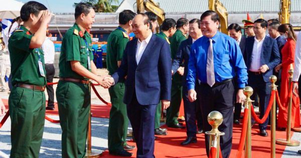 Thủ tướng dự lễ khởi công đường cao tốc Mỹ Thuận – Cần Thơ