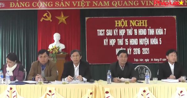 Đại biểu HĐND tỉnh Quảng Trị và HĐND huyện Triệu Phong tiếp xúc cử tri sau kỳ họp