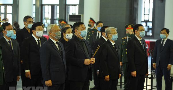 Lễ viếng trọng thể nguyên Phó Thủ tướng Trương Vĩnh Trọng tại Hà Nội và Bến Tre