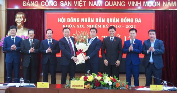 Ông Mai Trọng Thái được bổ nhiệm làm Phó Giám đốc Sở Tài nguyên và Môi trường Hà Nội