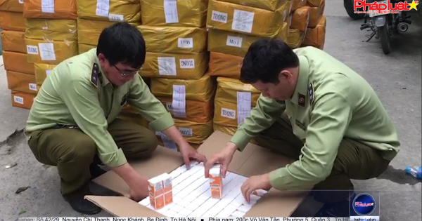 Bắt giữ lô hàng tinh dầu thuốc lá điện tử trị giá hàng tỷ đồng tại Hà Nội
