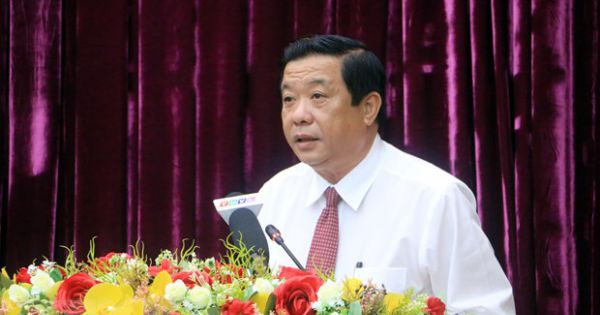 Ông Bùi Văn Nghiêm giữ chức Bí thư Tỉnh ủy Vĩnh Long