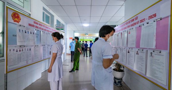 Bầu cử đặc biệt ở bệnh viện dã chiến số 1 Bắc Ninh