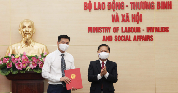 Ông Vũ Trường Giang được bổ nhiệm làm Phó Chánh Văn phòng Bộ LĐ-TB&XH
