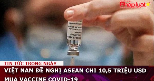Việt Nam đề nghị ASEAN chi 10,5 triệu USD mua vaccine Covid-19