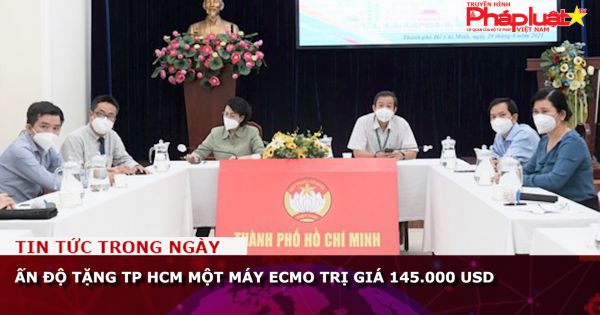 Ấn Độ tặng TP HCM một máy ECMO trị giá 145.000 USD