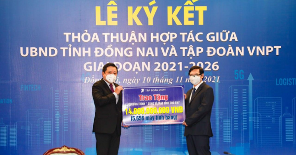 VNPT tiên phong triển khai chương trình “Sóng và máy tính cho em” tại Đồng Nai và Long An