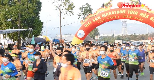 Hòa Bình tổ chức thành công Giải bán Marathon tỉnh lần thứ I năm 2021