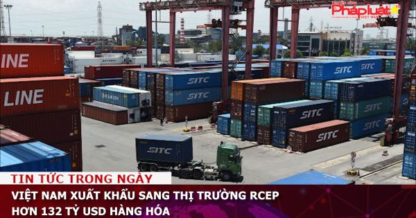 Việt Nam xuất khẩu sang thị trường RCEP hơn 132 tỷ USD hàng hóa