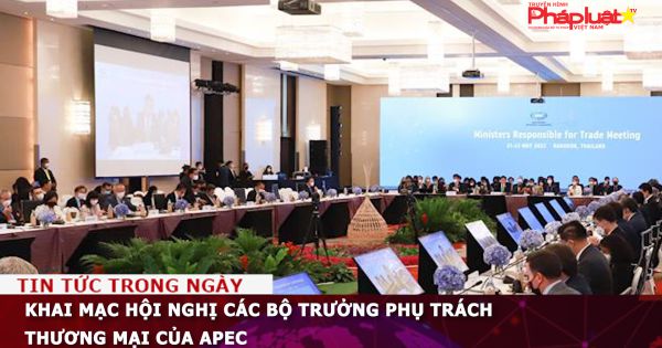 Khai mạc Hội nghị các bộ trưởng phụ trách thương mại của APEC