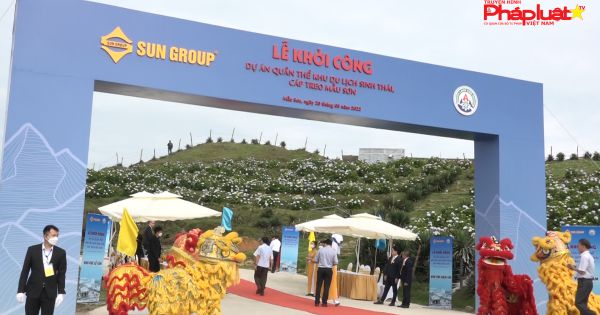 Lạng Sơn khởi công Dự án Du lịch cáp treo trên đỉnh Mẫu Sơn