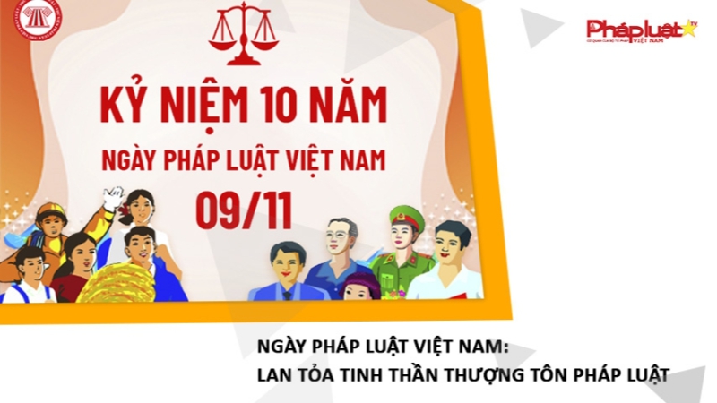 Ngày Pháp luật Việt Nam: Lan tỏa tinh thần thượng tôn pháp luật