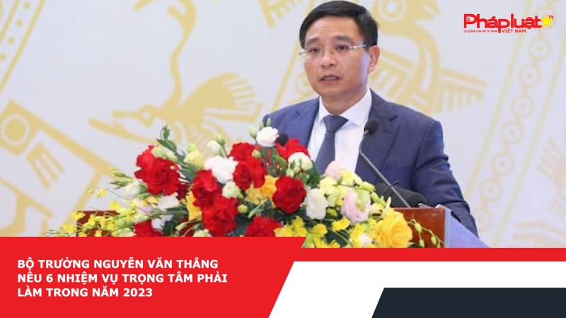 Bộ trưởng Nguyễn Văn Thắng nêu 6 nhiệm vụ trọng tâm phải làm trong năm 2023