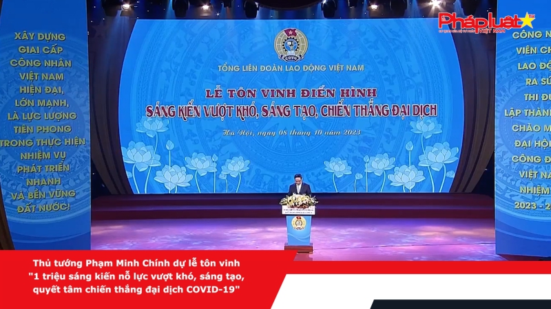 Thủ tướng Phạm Minh Chính dự lễ tôn vinh 