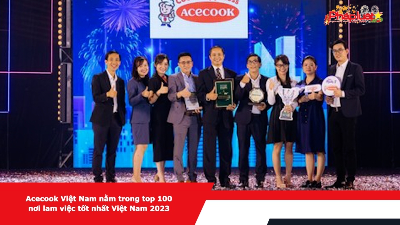 Acecook Việt Nam nằm trong top 100 nơi làm việc tốt nhất Việt Nam 2023