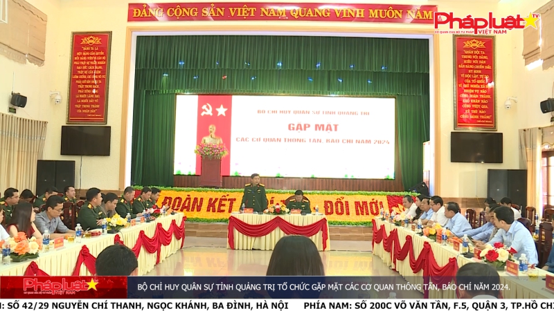 Bộ Chỉ huy Quân sự tỉnh Quảng Trị tổ chức Gặp mặt các cơ quan thông tấn, báo chí năm 2024