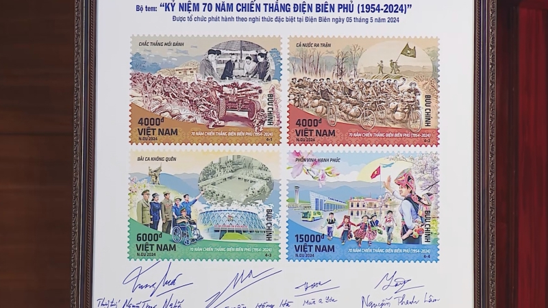 Bản tin Văn hóa ngày 7/5: “Phát hành bộ tem đặc biệt “Kỷ niệm 70 năm Chiến thắng Điện Biên Phủ””